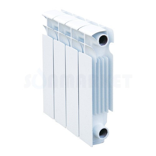 Алюминиевый радиатор STI 350 80 6 секций Алюминиевый радиатор STI 350 80 6 секций