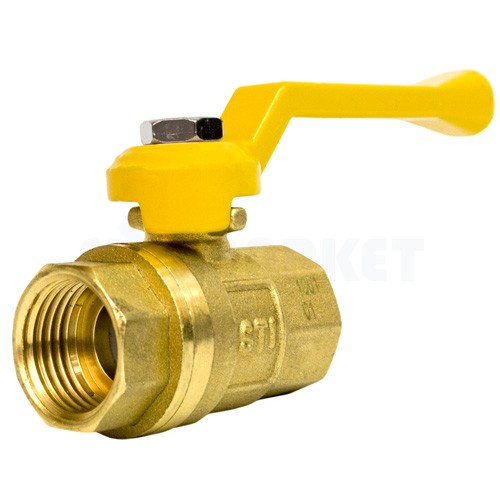 Кран шаровой газовый STI ГГ рычаг 15