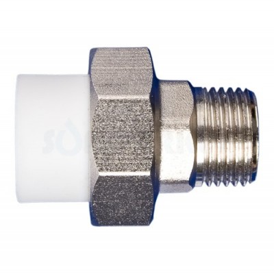 Муфта разъемная PPRC НР 20х3/4" PPRC MeerPlast