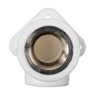Угольник c креплением PPRC ВР 25х3/4" MeerPlast