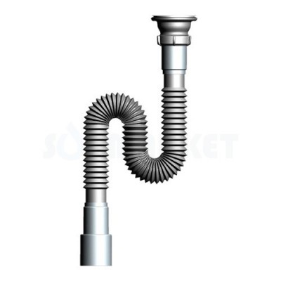G106/F103 Гофросифон 1 1/2" 40-50
