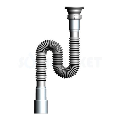 G106/F103 Гофросифон 1 1/2" 40-50
