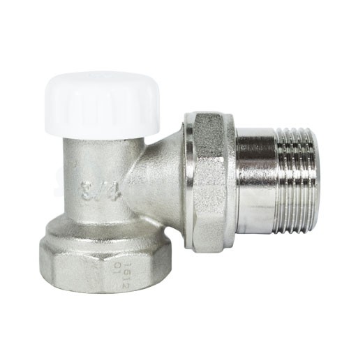 Клапан запорный угловой STI 3/4" 