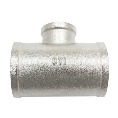 Тройник 1" х 1/2" х1 " никелированный