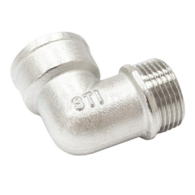 Угольник 3/4" В-Н никелированный