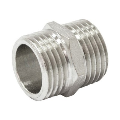 Ниппель 11/2" никелированный