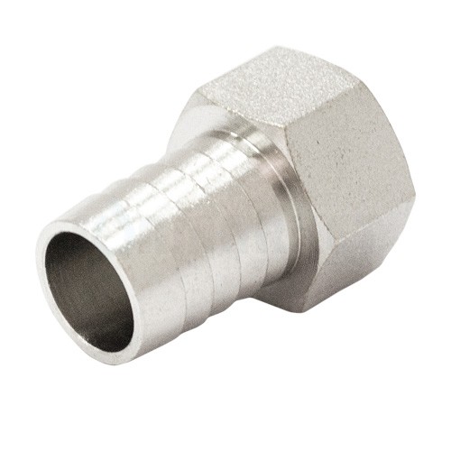 Штуцер 1/2" x 18 с ВР никелированный