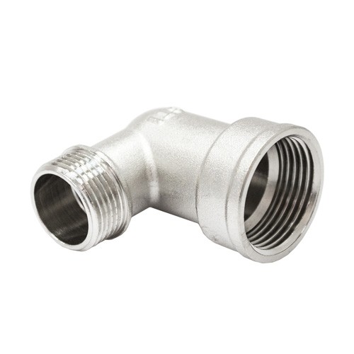 Угольник 1" x 3/4" В-Н никелированный