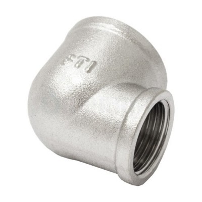 Угольник 1" x 3/4" никелированный