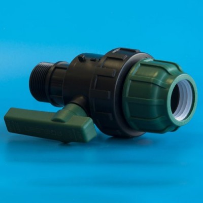 Кран шаровой разъём.с НР 20х1/2" ПНД