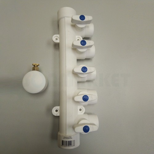 Коллектор 40/3*20w с воздухоотв. (СИН) Коллектор 40/3*20w с воздухоотв. (СИН)
