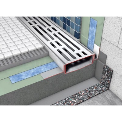 Слив для душа прямой с гидроизоляцией Seal System 700мм TECEdrainline