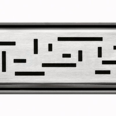 Решётка "lines" для душевого слива нержавеющая сталь матовая прямая 700мм TECEdrainline