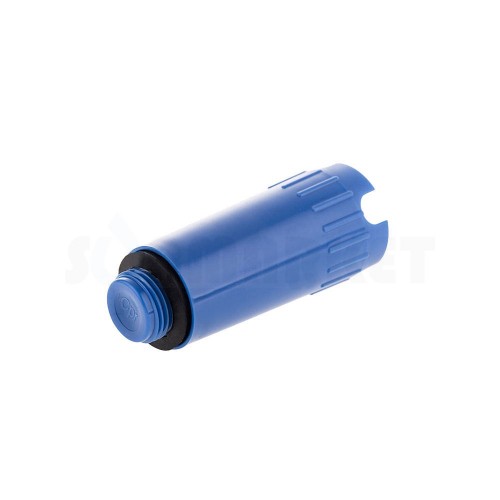 Заглушка тестовая для опрессовки синяя пластиковая НР R 1/2" TECE
