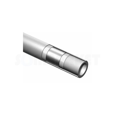 Труба металлопластиковая PE-Xc/Al/PE-RT для газоснабжения жёлтая Дн 63 х 6.0 Ру 10 бар Тмакс 90С штанга 5м TECEflex