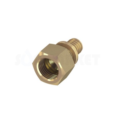 Муфта для PE-X переходная с внутренней резьбой латунь Дн 20 х Rp 3/4" TECEflex