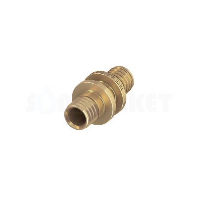 Муфта для PE-X проходная латунь Дн 63 х 63 TECEflex