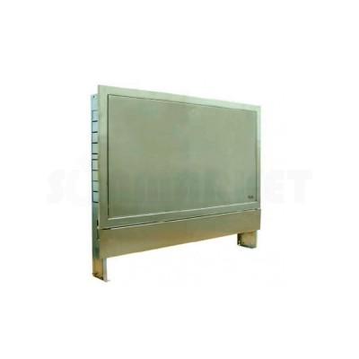 Шкаф коллекторный встраиваемый нержавеющая сталь тип 530 Ш х В 530 х 790 2-3 контура TECEfloor