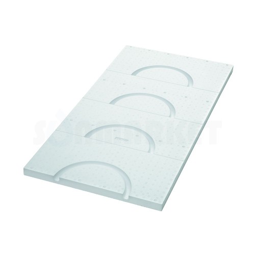 Панель для системы тёплого пола с радиусным каналом 16мм для укладки труб с шагом укладки 250мм 30 х 500 х 1000мм TECEfloor Панель для системы тёплого пола с радиусным каналом 16мм для укладки труб с шагом укладки 250мм 30 х 500 х 1000мм TECEfloor