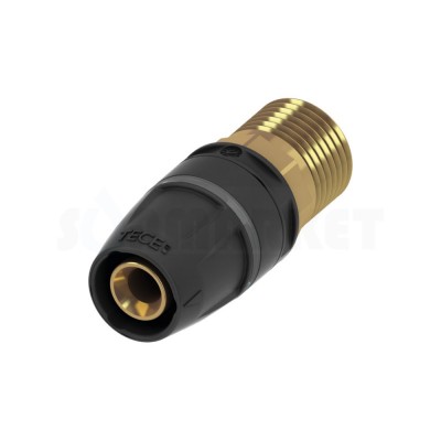 Муфта для Push-fit переходная с наружной резьбой латунь Дн 50 х R 1 1/2" TECElogo