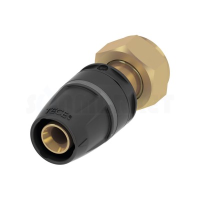 Муфта для Push-fit переходная с накидной гайкой (американка) латунь Дн 40 х 1 1/2" TECElogo