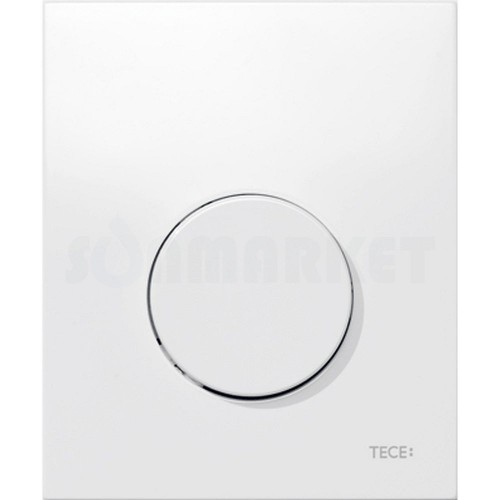 Кнопка смыва для писсуара TECEloop Urinal, пластиковая, белая