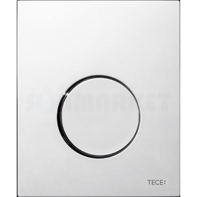 Кнопка смыва для писсуара TECEloop Urinal, пластиковая, хром глянцевый